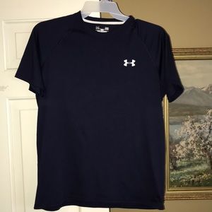 Men’s Navy Under Armour Tee. Navy. Gently used.
